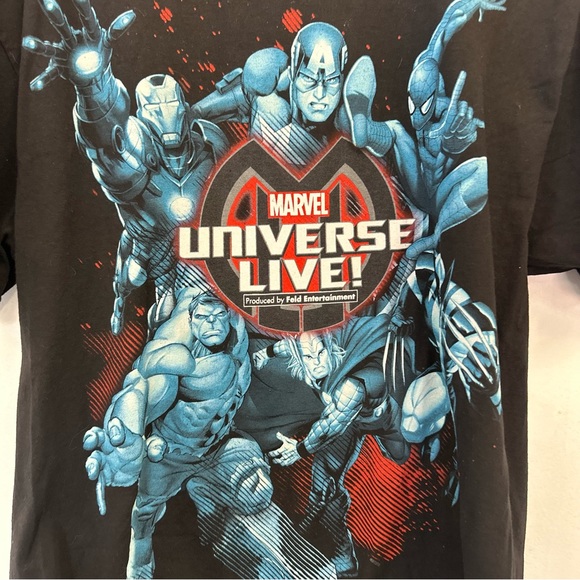 Mens‎ Marvel Universe Live graphic spider man tee t shirt medium - Picture 2 of 5